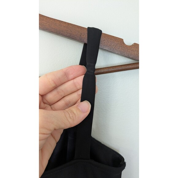 Vintage Y2K City Triangles Dress Juniors M (Fits XS-S) Babydoll Chiffon Beaded - Picture 8 of 14